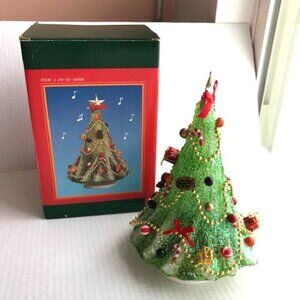 Musical Lighted Christmas Tree 'Santa Coming to Town'